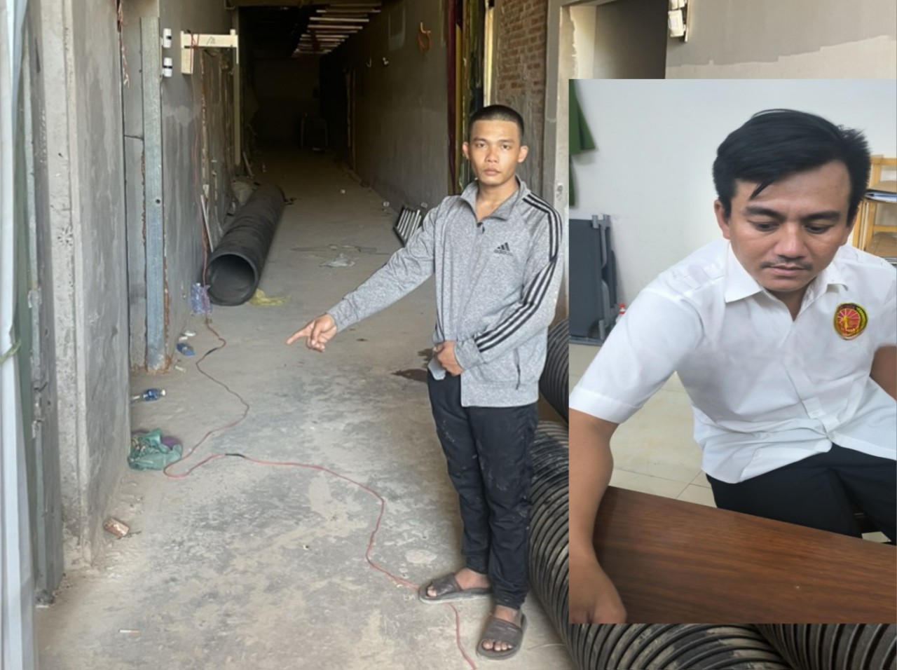 Bắt nh&oacute;m nh&acirc;n vi&ecirc;n bảo vệ NovaWorld  Phan Thiết trộm cắp c&aacute;p điện - Ảnh 2.