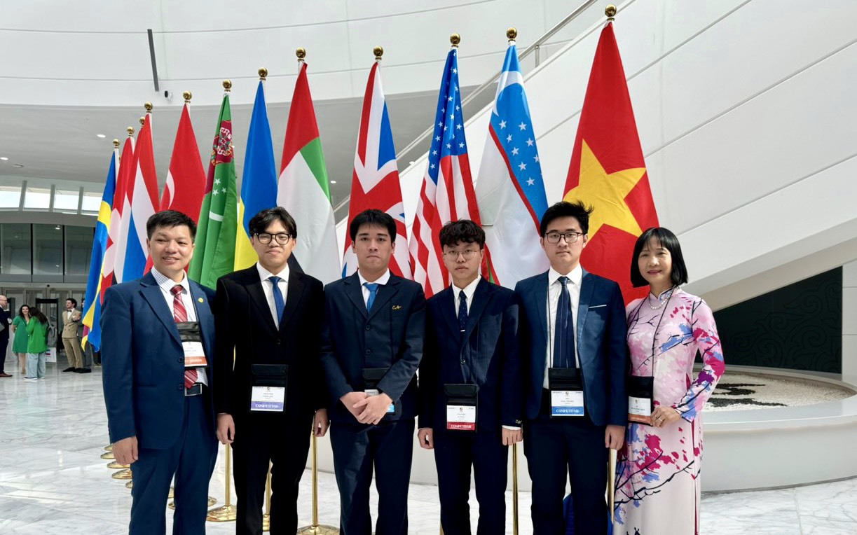 Việt Nam giành 3 HCV kỳ thi Olympic Sinh học quốc tế 2024
