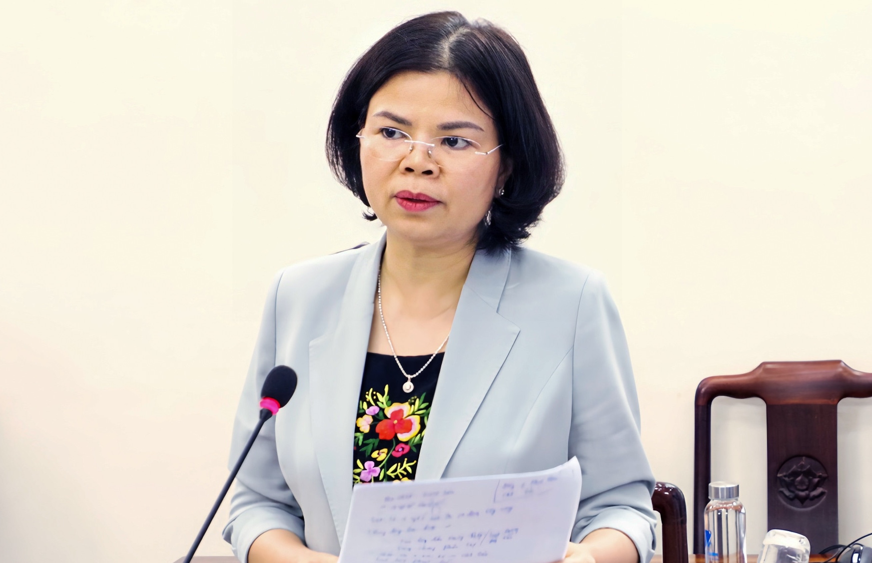 Sau miễn nhiệm chức chủ tịch tỉnh, bà Nguyễn Hương Giang vẫn làm phó bí thư Bắc Ninh- Ảnh 1.