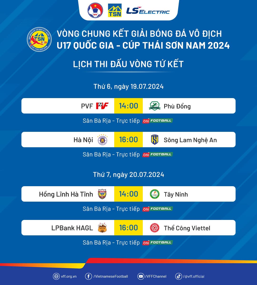 U17 Quốc gia: X&aacute;c định 8 đội v&agrave;o tứ kết, chủ nh&agrave; B&agrave; Rịa - Vũng T&agrave;u bị loại- Ảnh 3.