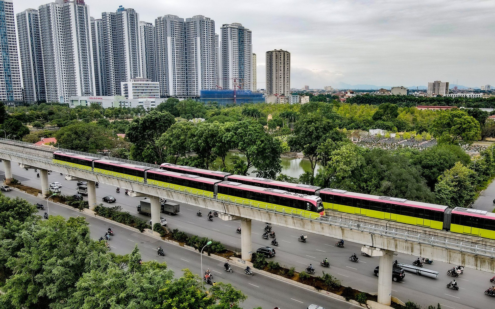H&agrave; Nội x&acirc;y dựng 14 tuyến đường sắt đ&ocirc; thị
