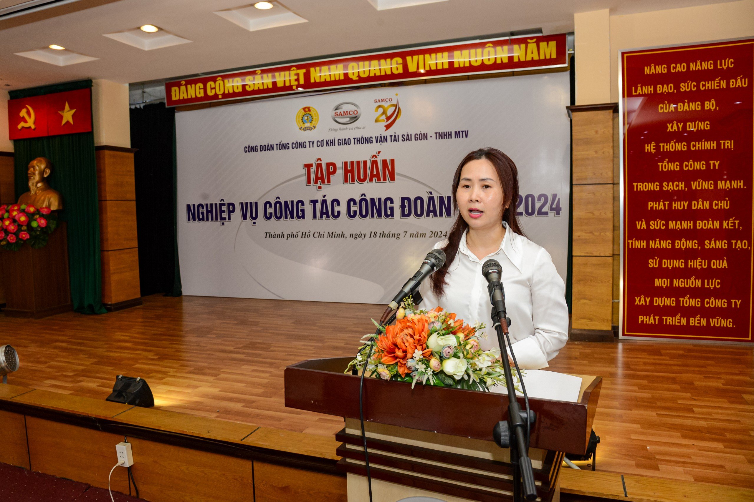 C&ocirc;ng đo&agrave;n Tổng C&ocirc;ng ty SAMCO c&oacute; t&acirc;n chủ tịch- Ảnh 3.