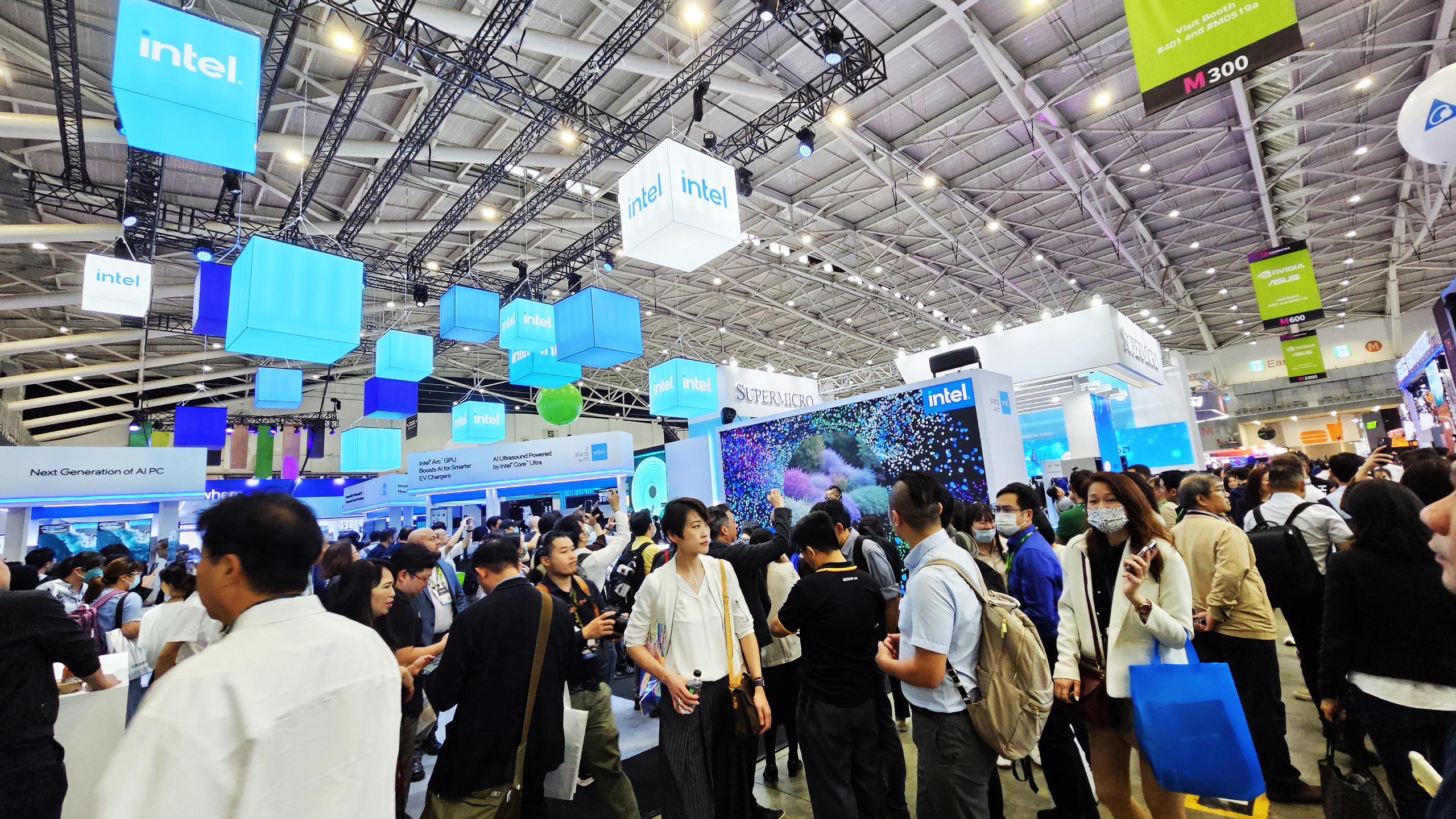 Gian triển lãm của Intel tại COMPUTEX 2024
