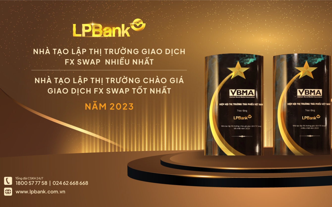 LPBank nhận &ldquo;c&uacute; đ&uacute;p&rdquo; giải thưởng Nh&agrave; tạo lập thị trường của VBMA năm 2023