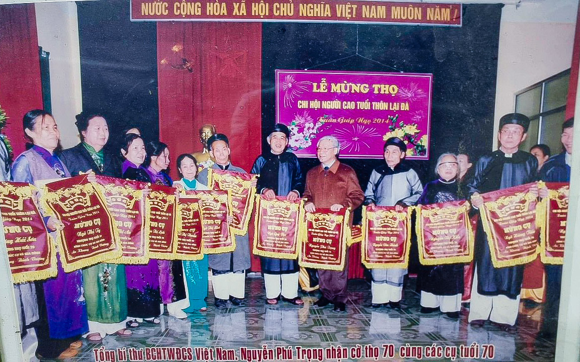 H&igrave;nh ảnh những hoạt động của Tổng B&iacute; thư Nguyễn Ph&uacute; Trọng tại qu&ecirc; nh&agrave;- Ảnh 14.