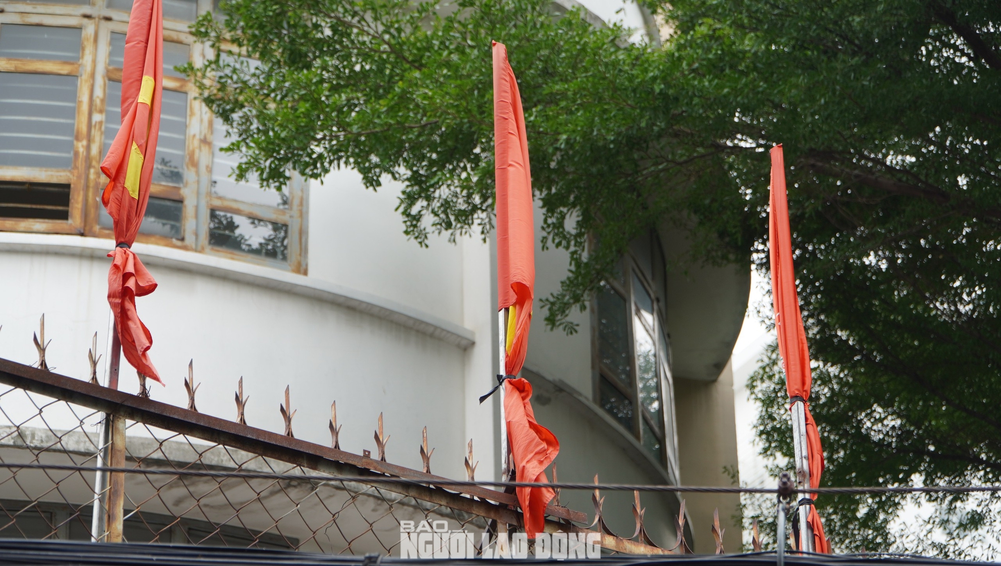TP HCM: Nhiều trụ sở treo cờ rủ tưởng nhớ Tổng B&iacute; thư Nguyễn Ph&uacute; Trọng trước ng&agrave;y Quốc tang- Ảnh 9.