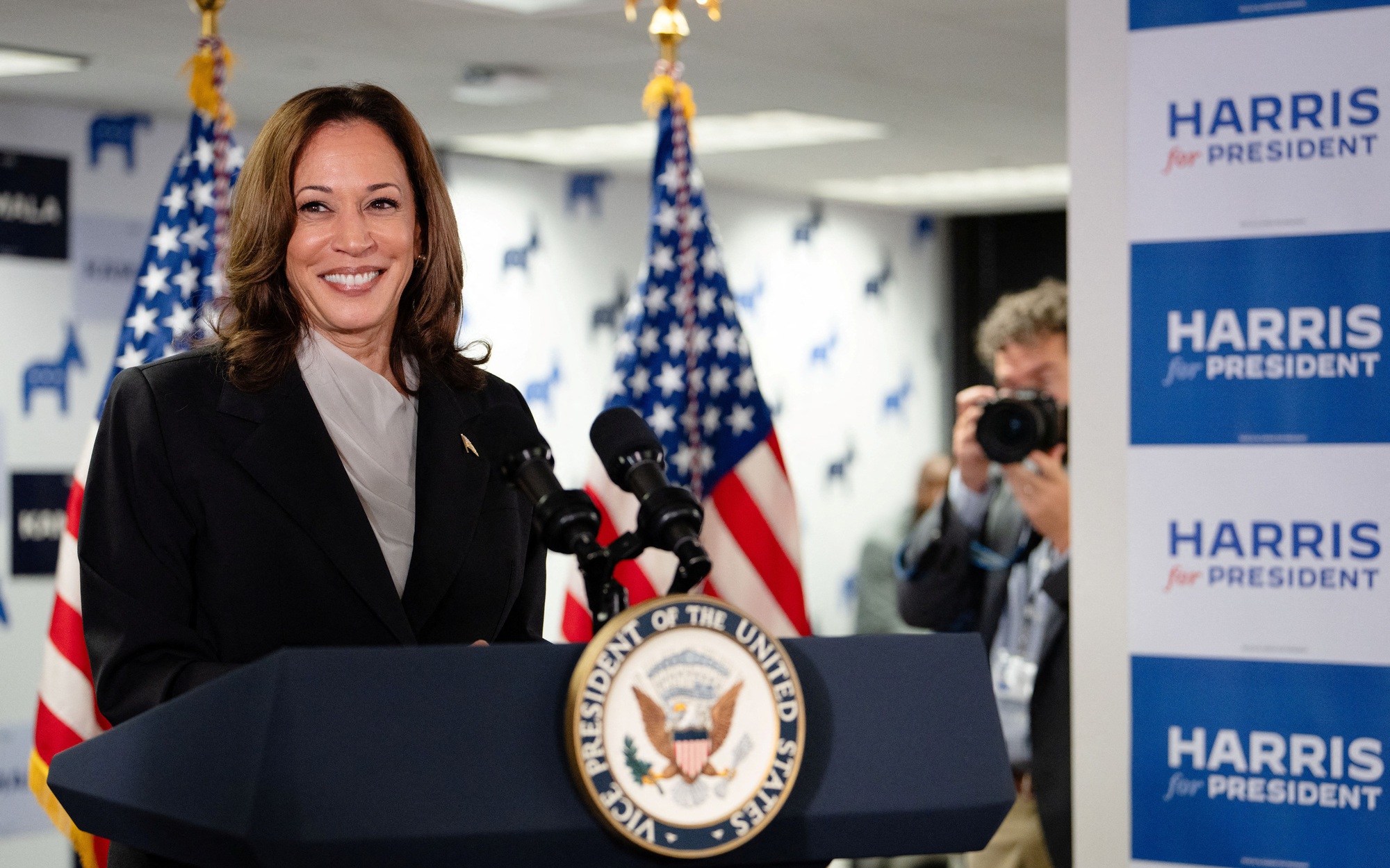 Bà Kalama Harris tiết lộ chiến lược đặc biệt để đối đầu ông Donald Trump