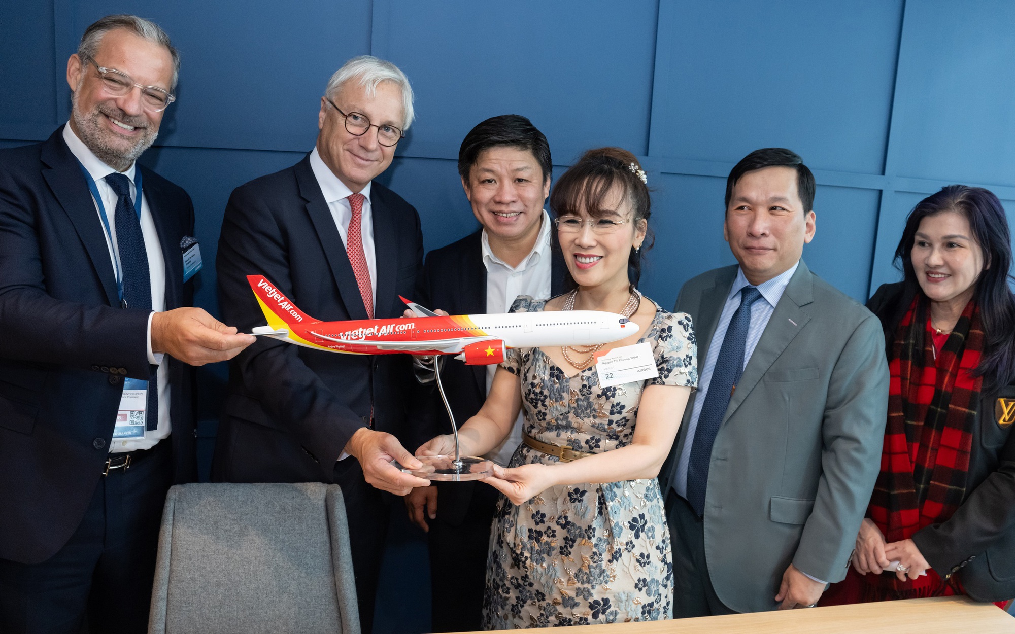 Vietjet đặt mua 20 máy bay thân rộng Airbus trị giá 7,4 tỉ đô
