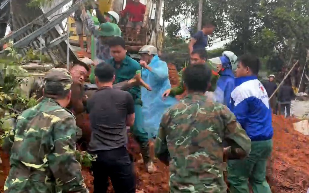 Nạn nhân thứ 2 trong vụ sạt lở ở Đam Rông đã tử vong