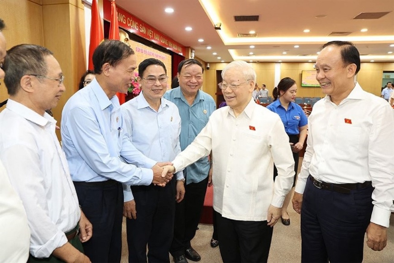 Lễ viếng v&agrave; Lễ truy điệu Tổng B&iacute; thư Nguyễn Ph&uacute; Trọng tại TP HCM- Ảnh 3.