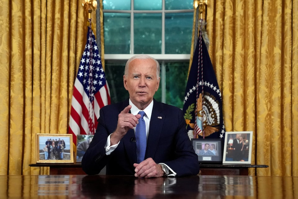 Tổng thống Joe Biden giải th&iacute;ch l&yacute; do ngừng tranh cử- Ảnh 1.