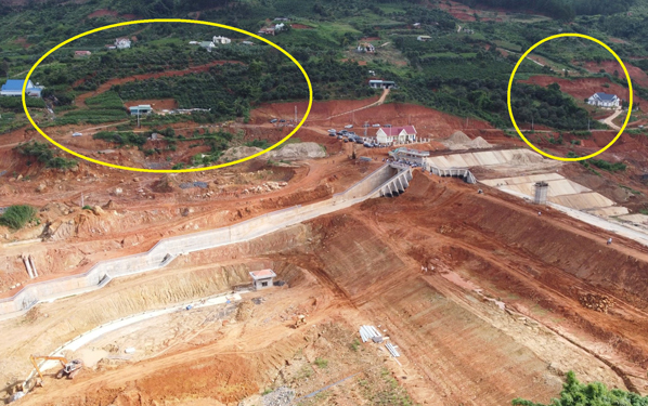 Toàn cảnh dự án hồ chứa nước Đông Thanh