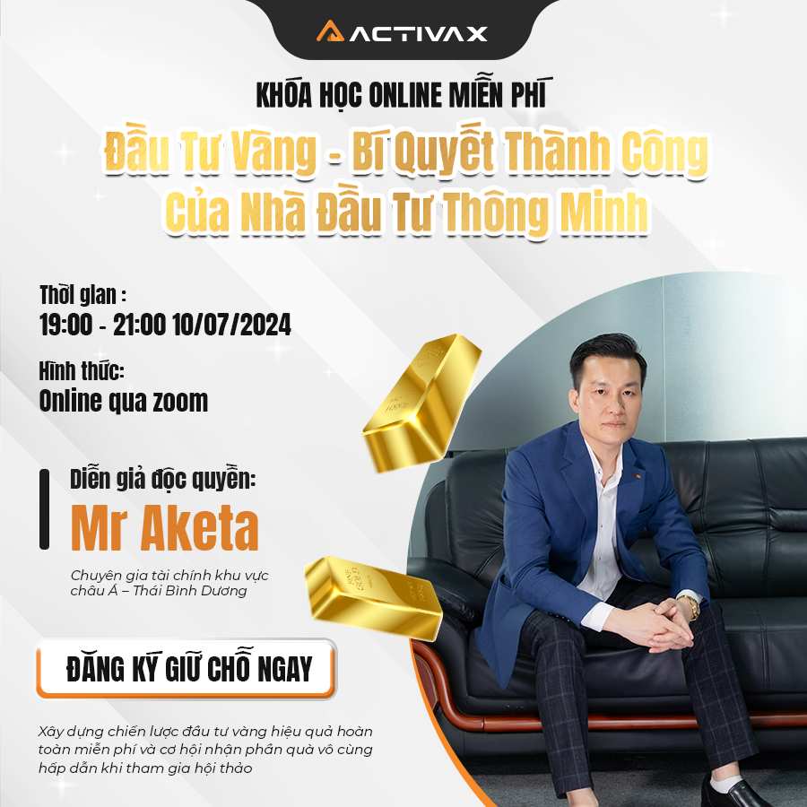 Cùng chuyên gia AKETA chinh phục thị trường vàng- Ảnh 1. Cùng chuyên gia AKETA chinh phục thị trường vàng- Ảnh 1.