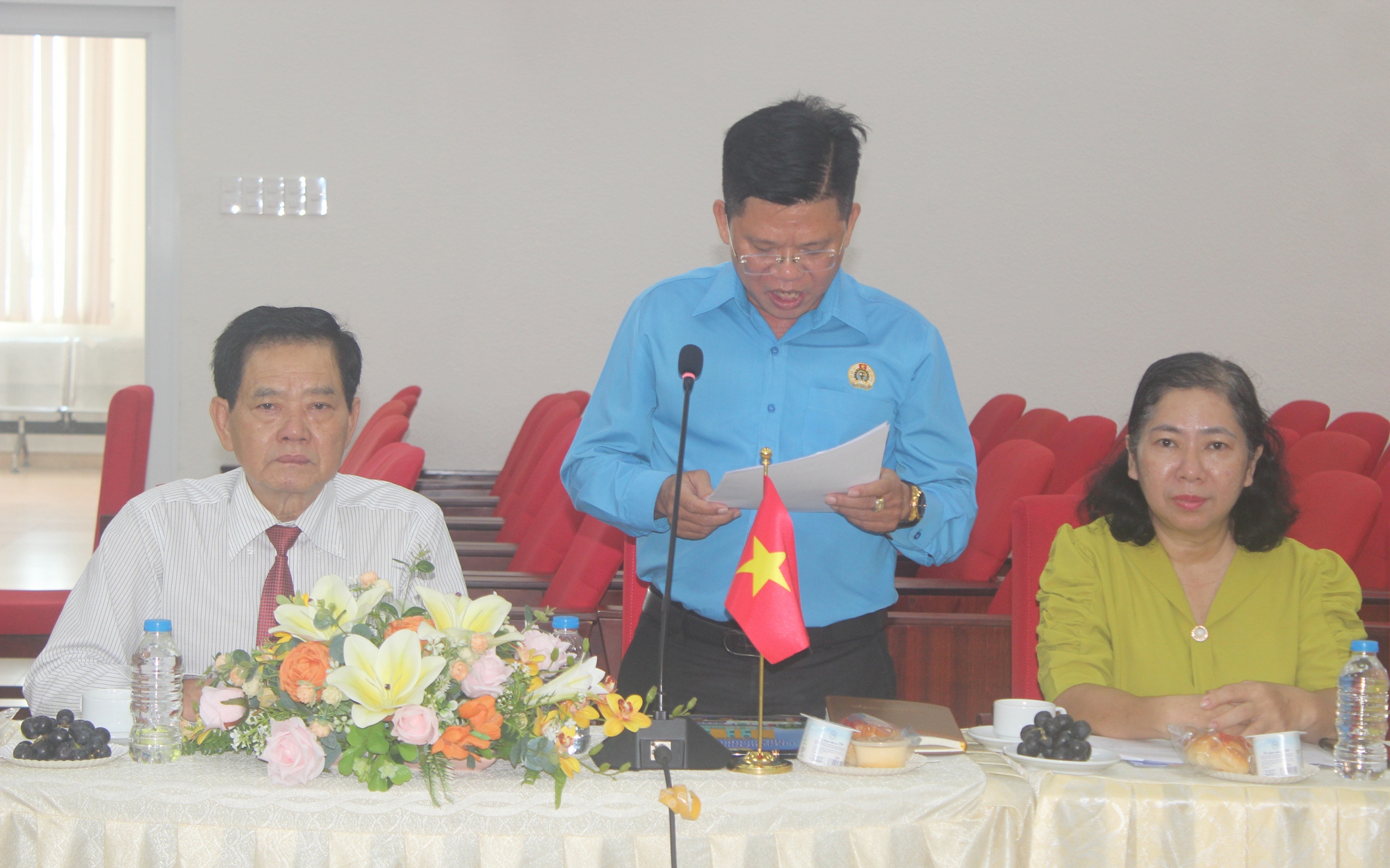 Tổng LĐLĐ Việt Nam tập huấn về c&ocirc;ng t&aacute;c tuyền th&ocirc;ng cho c&aacute;n bộ C&ocirc;ng đo&agrave;n Campuchia - Ảnh 3.