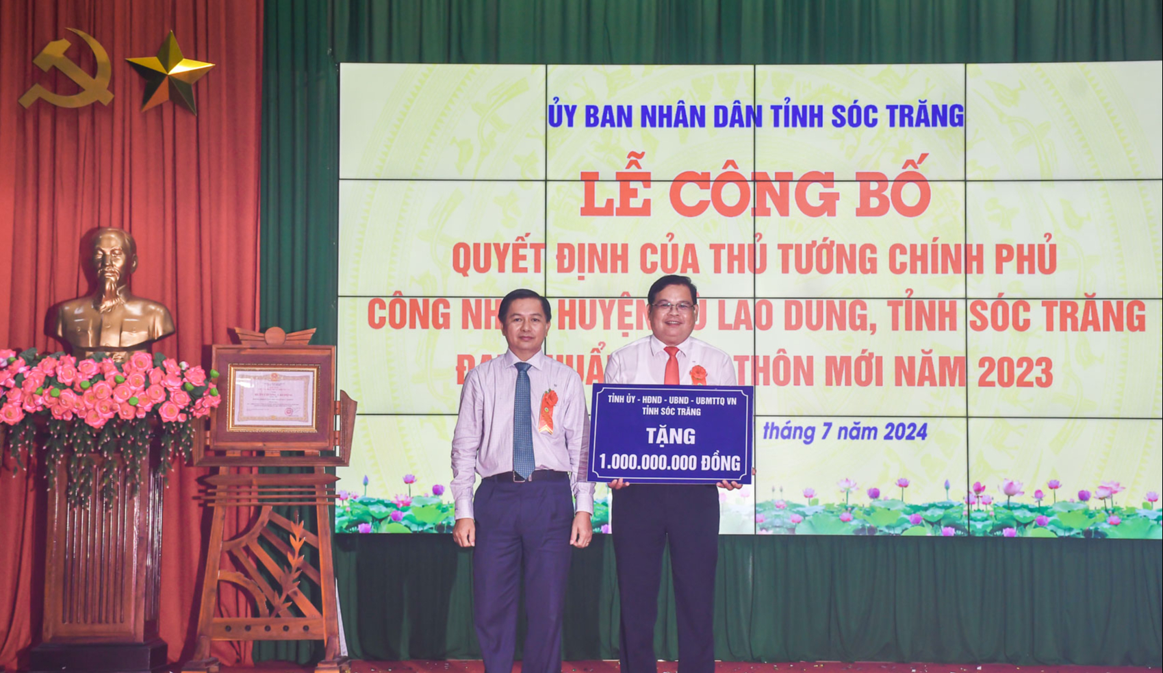 Một huyện ở S&oacute;c Trăng nhận quyết định quan trọng của Thủ tướng- Ảnh 3.