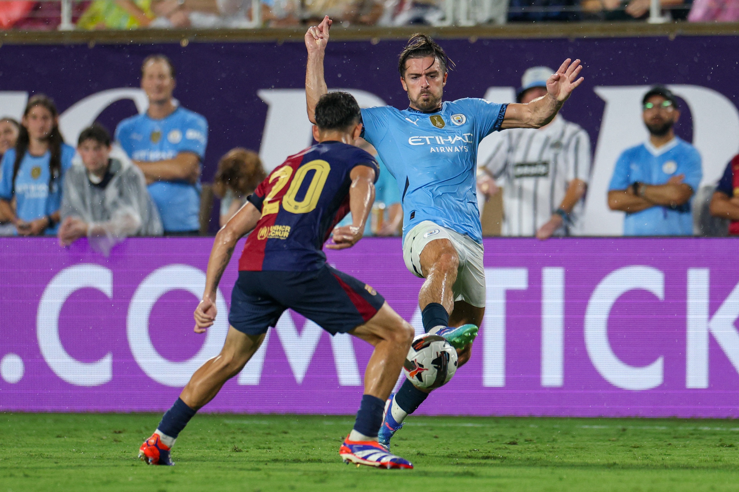 Giao hữu Barcelona - Man City: B&ugrave;ng nổ lu&acirc;n lưu, nh&agrave; v&ocirc; địch Anh gục ng&atilde;- Ảnh 5.