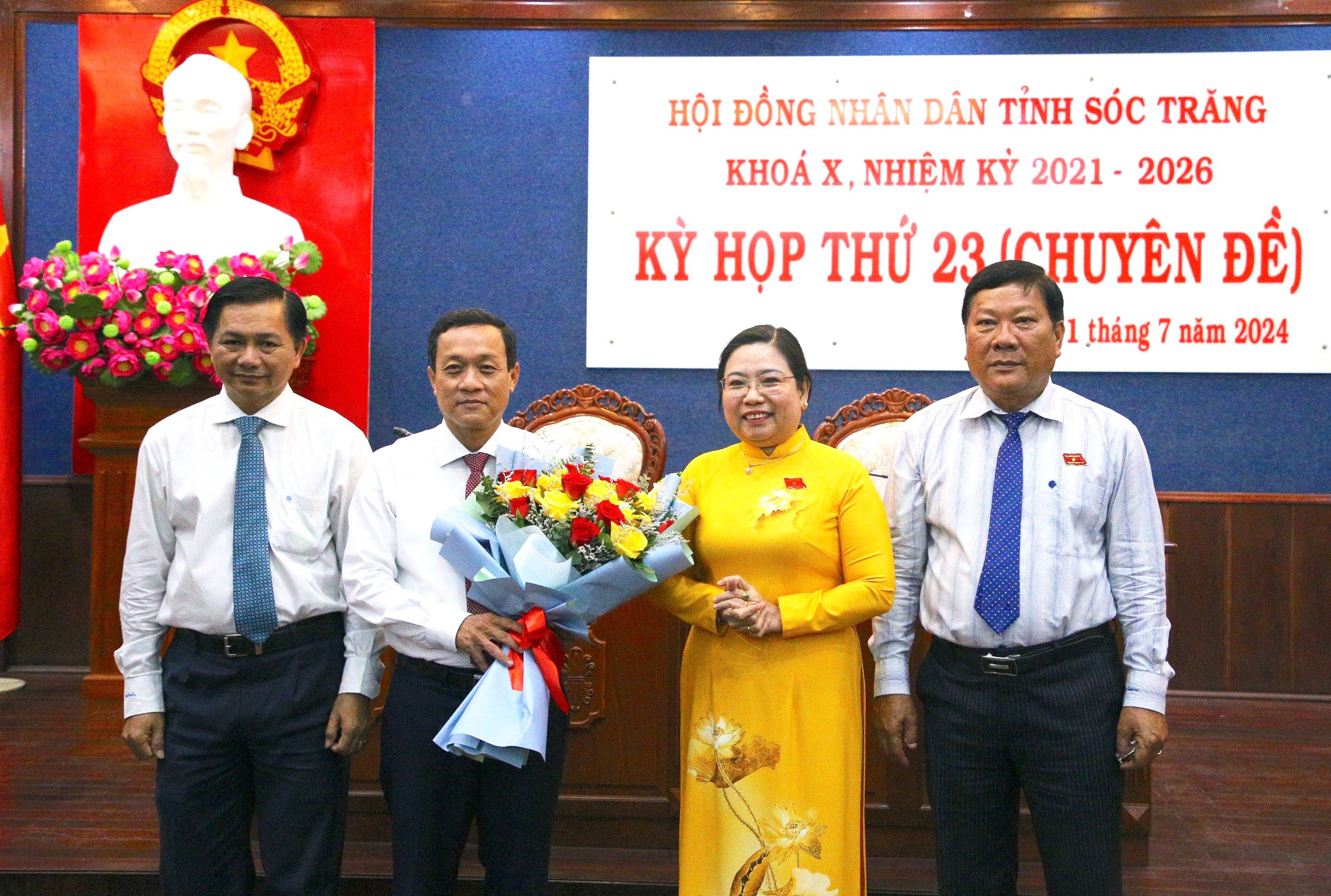 &Ocirc;ng L&yacute; Rotha được bầu l&agrave;m Ph&oacute; Chủ tịch HĐND tỉnh S&oacute;c Trăng- Ảnh 1.