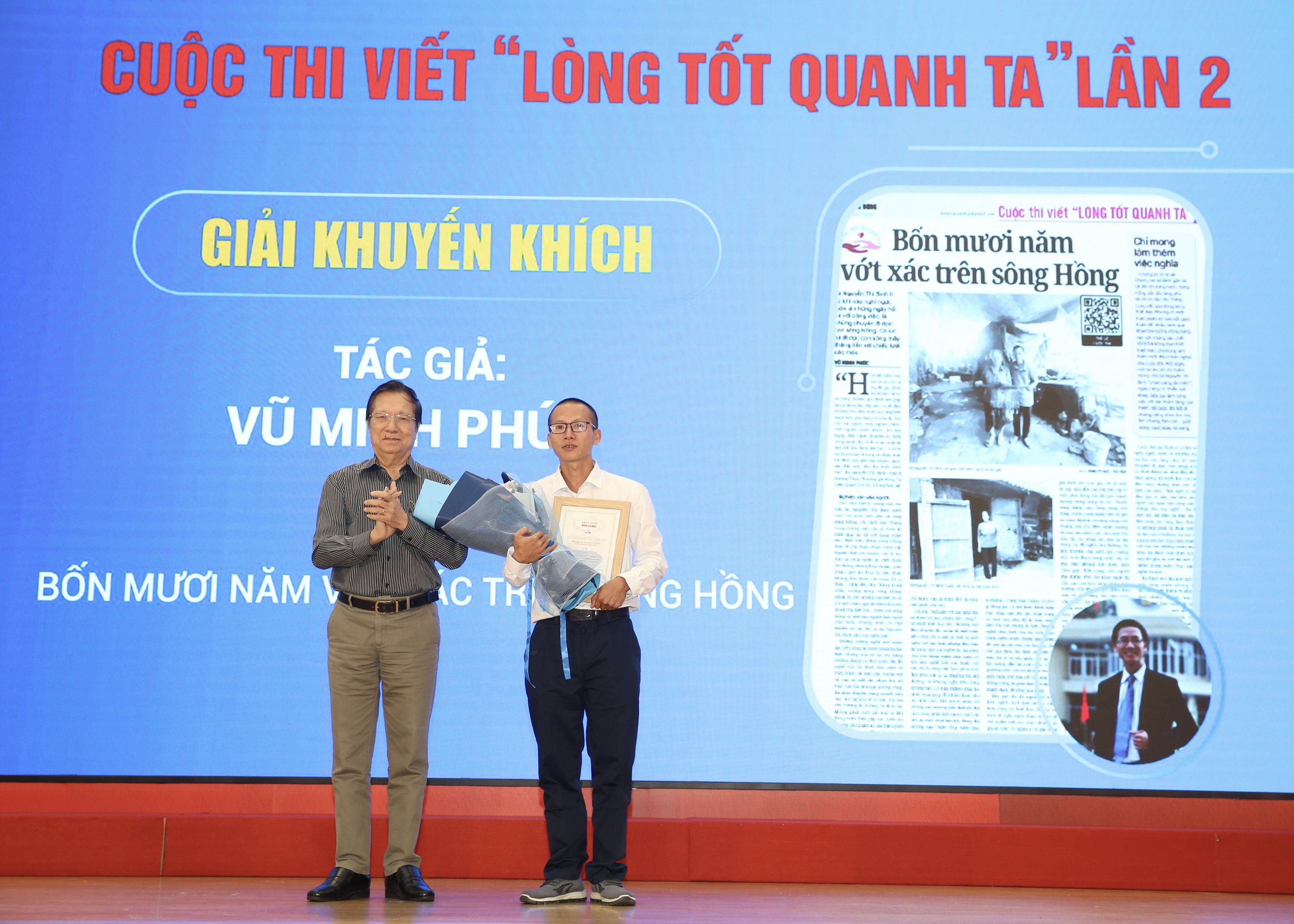Báo Người Lao Động trao giải cuộc thi viết "Lòng tốt quanh ta"- Ảnh 6.