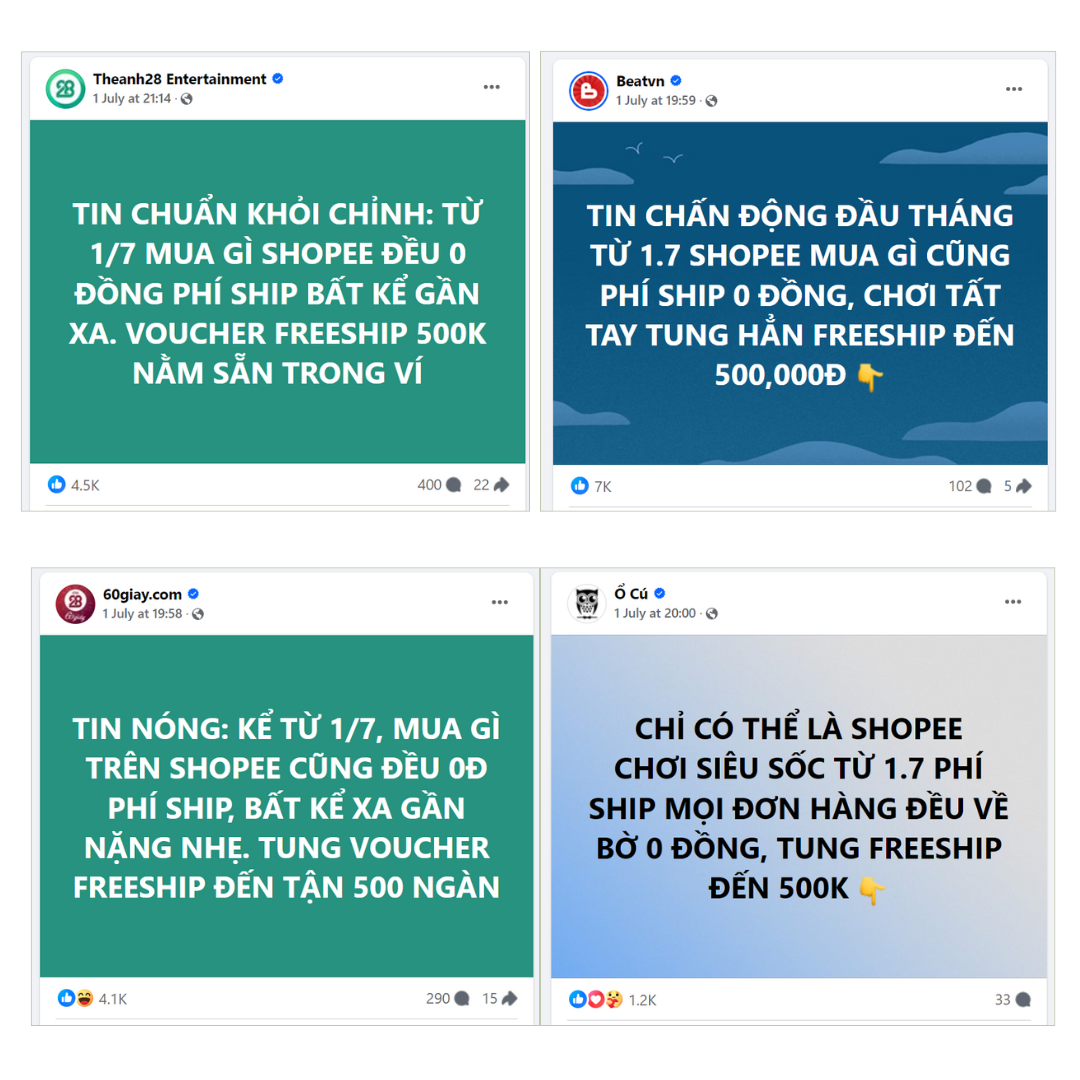 Freeship tiếp tục l&agrave; &ldquo;vũ kh&iacute;&rdquo; được Shopee đẩy mạnh- Ảnh 1.