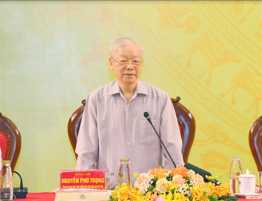 Tổng Bí thư: Lực lượng Công an được giao nhiều trọng trách rất quan trọng- Ảnh 1.