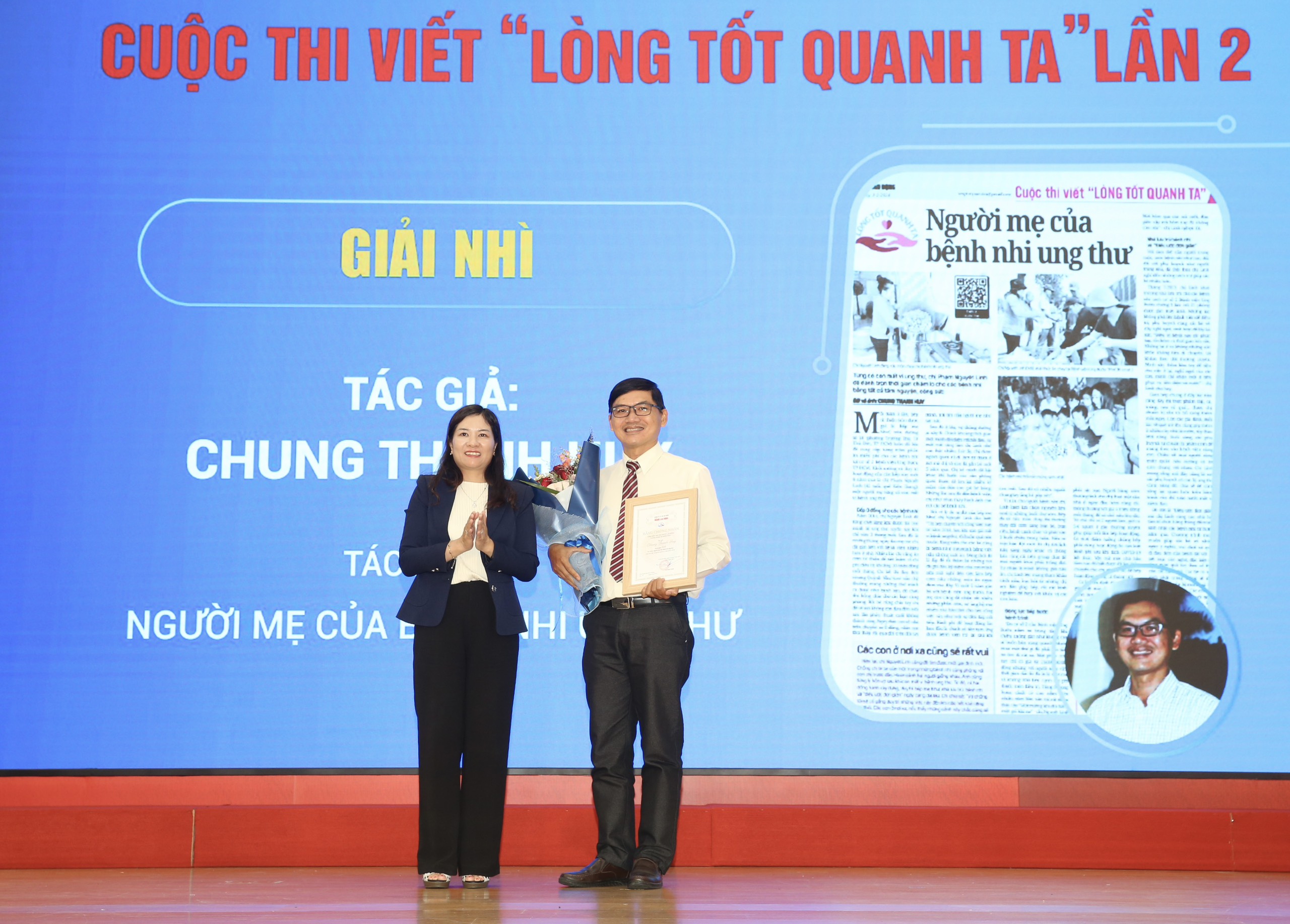Báo Người Lao Động trao giải cuộc thi viết "Lòng tốt quanh ta"- Ảnh 2.