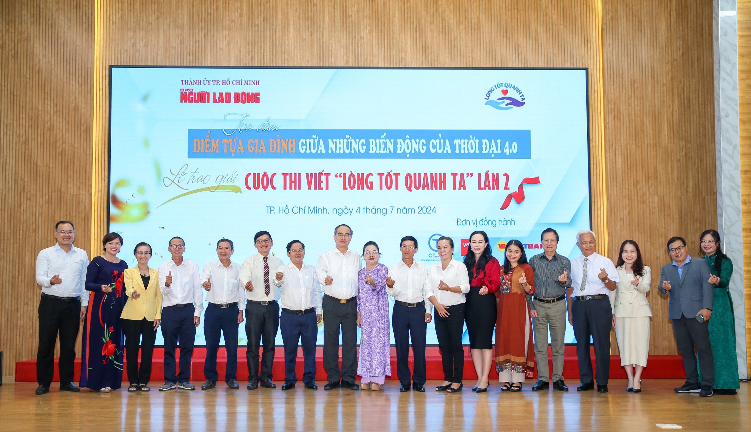 Báo Người Lao Động trao giải cuộc thi viết "Lòng tốt quanh ta"- Ảnh 1.