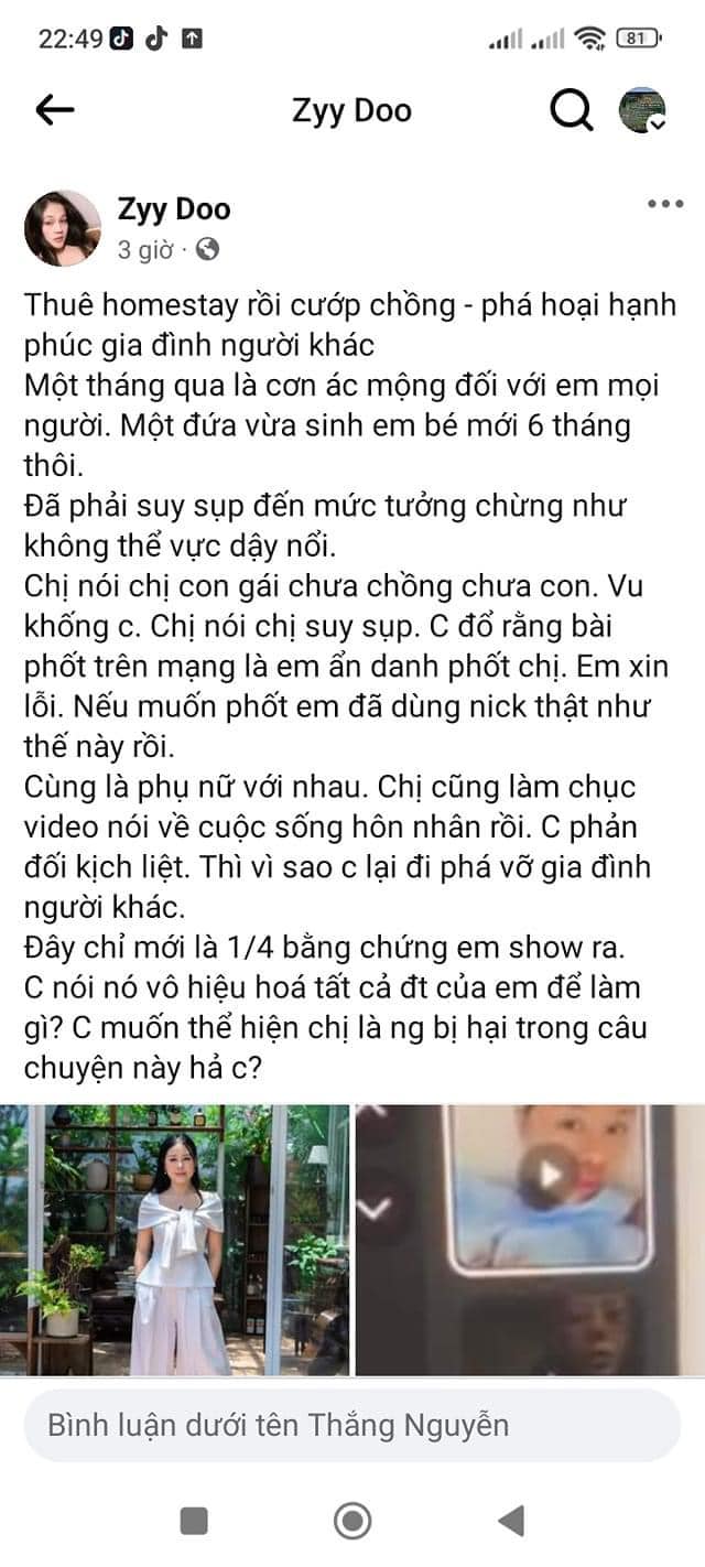 Ph&iacute;a Nam Thư b&aacute;c bỏ c&aacute;o buộc 