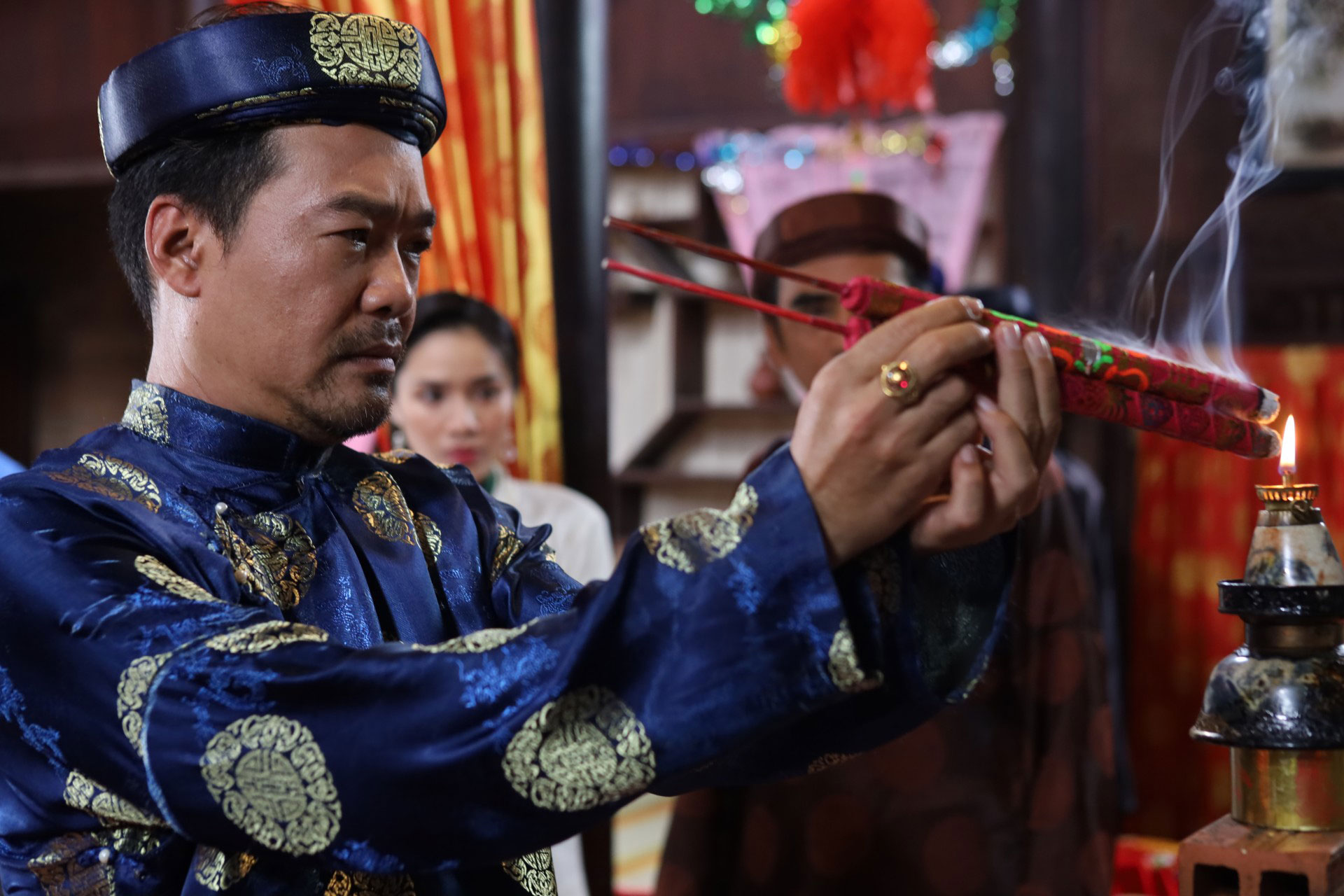 Diễn viên Huy Cường trong phim “Miền quên lãng” (Ảnh do nhà sản xuất cung cấp)