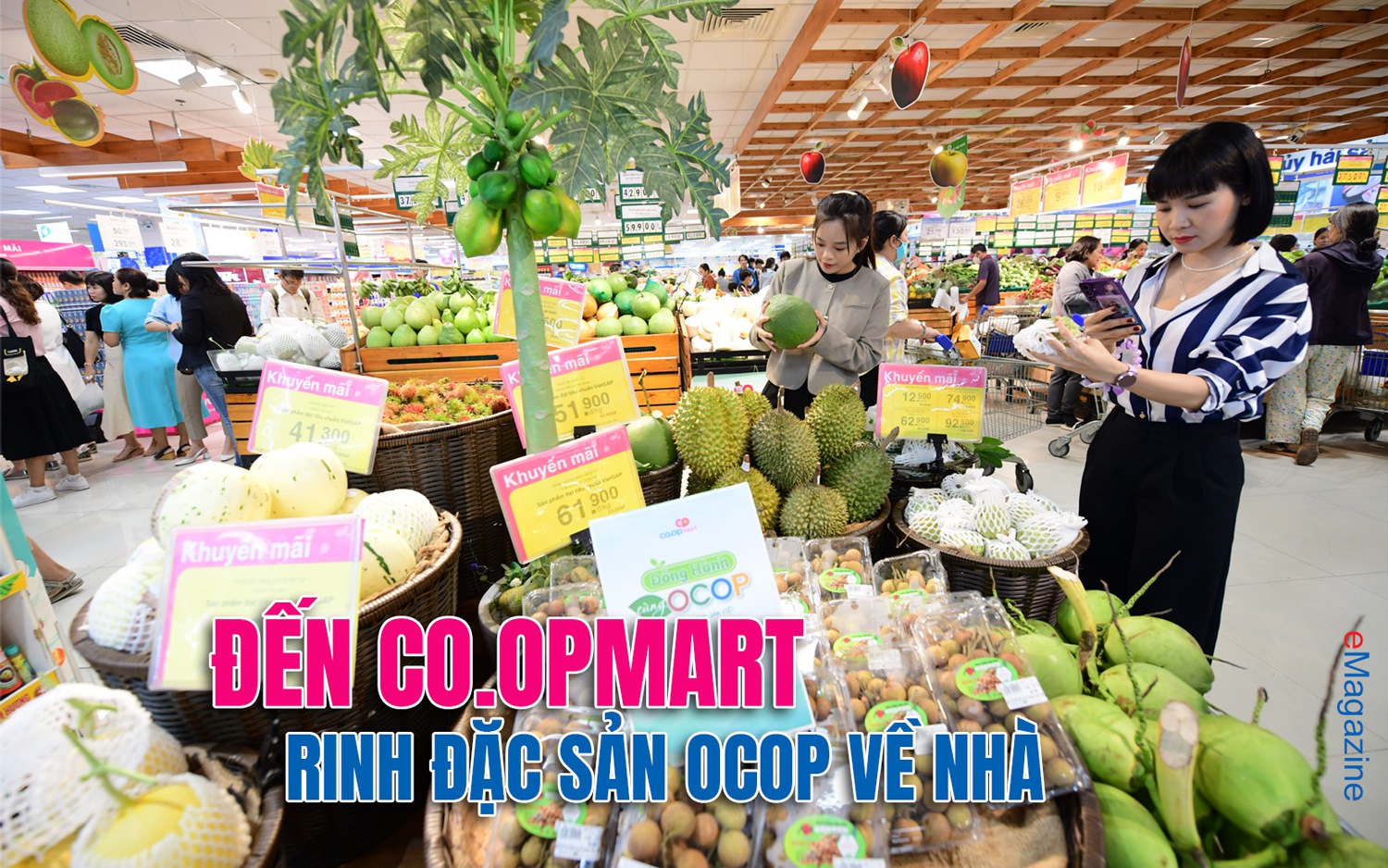 Đến Co.opmart rinh đặc sản OCOP về nhà
