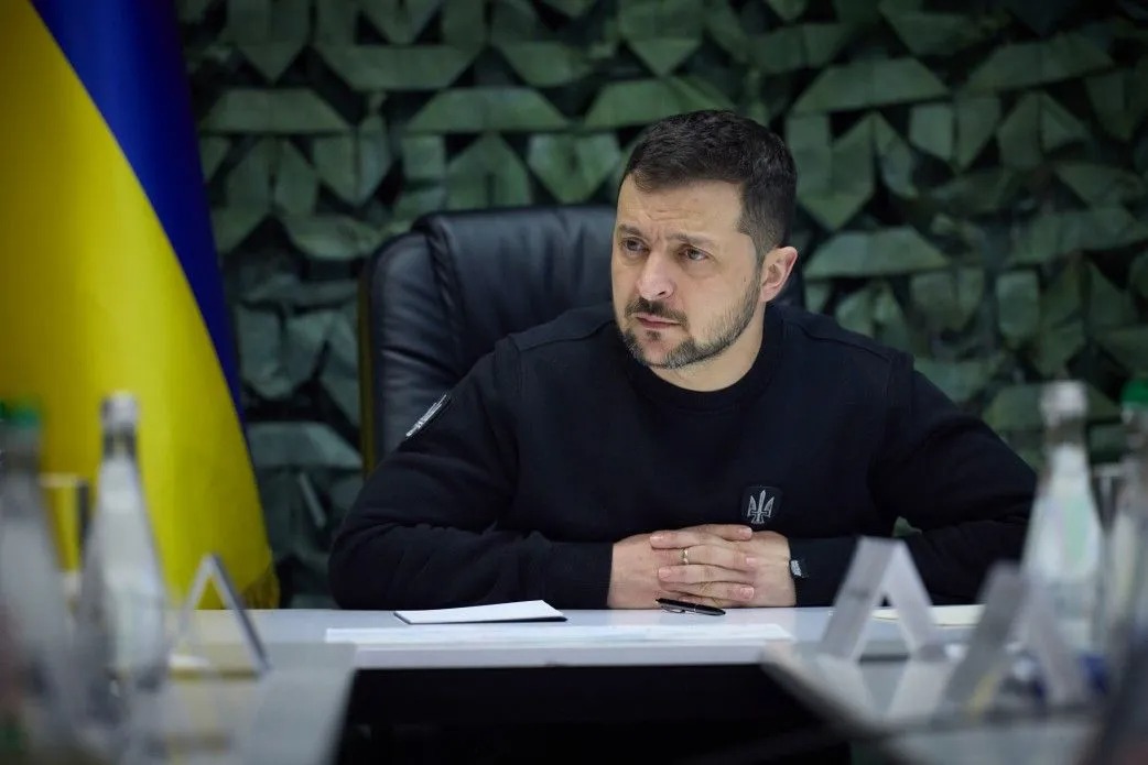 Tổng thống Volodymyr Zelensky. Ảnh: Văn ph&ograve;ng Tổng thống Ukraine