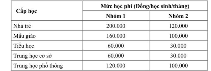 TP HCM điều chỉnh một số khoản thu trong trường c&ocirc;ng lập- Ảnh 2.
