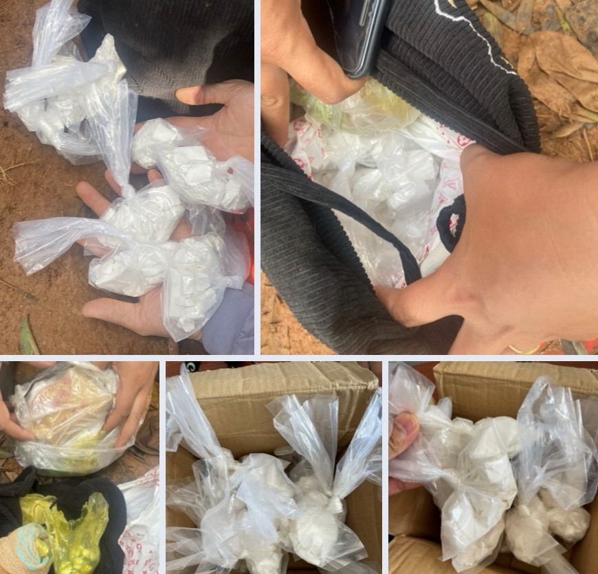 Bắt giữ đ&ocirc;i vợ chồng mua 1 b&aacute;nh heroin về b&aacute;n lẻ- Ảnh 1.
