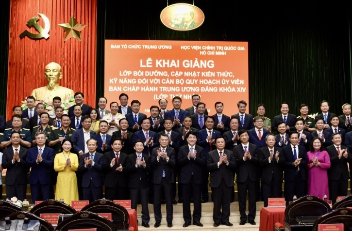 50 c&aacute;n bộ quy hoạch Trung ương kh&oacute;a XIV tham dự lớp bồi dưỡng kiến thức- Ảnh 1.