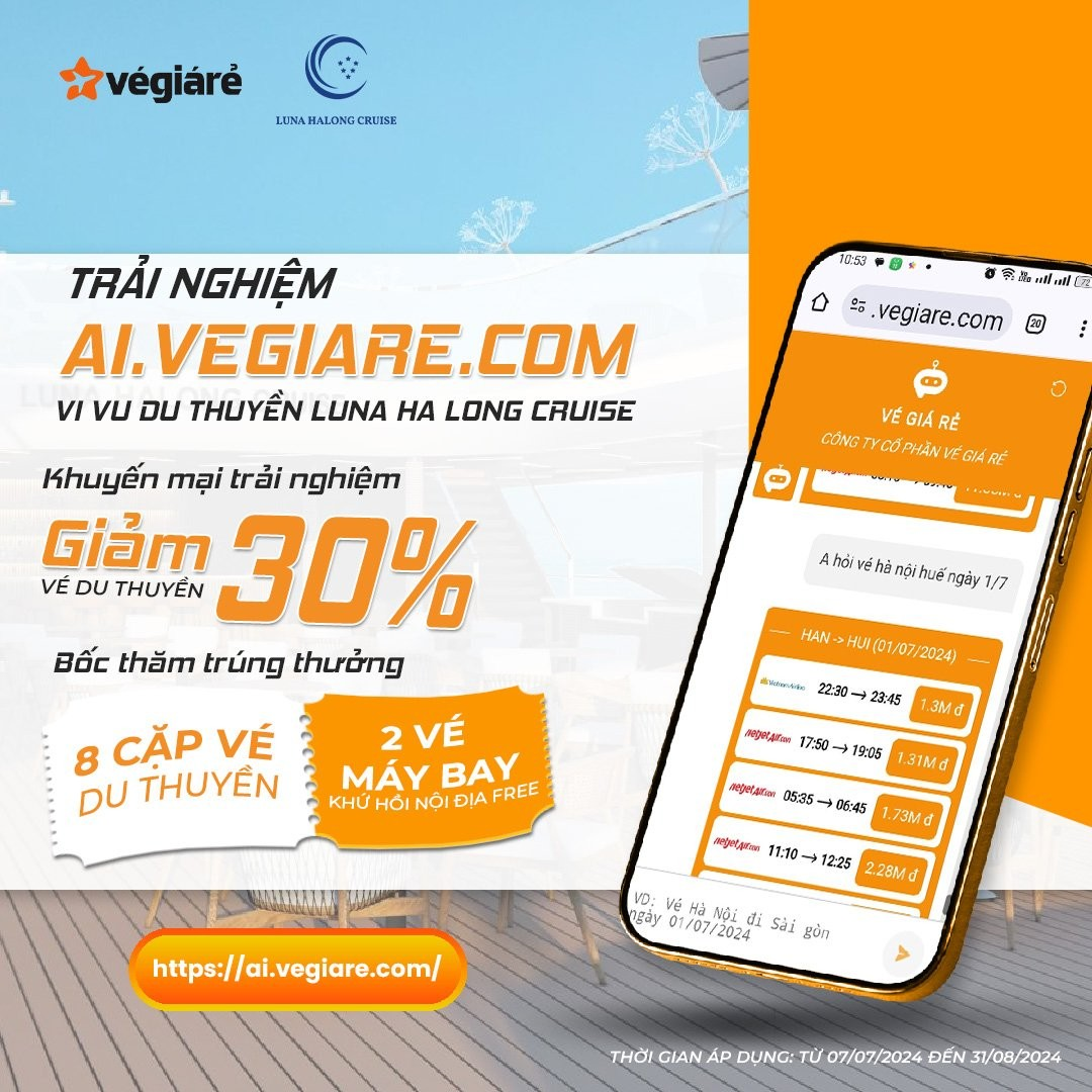 V&eacute; gi&aacute; rẻ sử dụng tr&iacute; tuệ nh&acirc;n tạo để book-ai.vegiare- Ảnh 2.