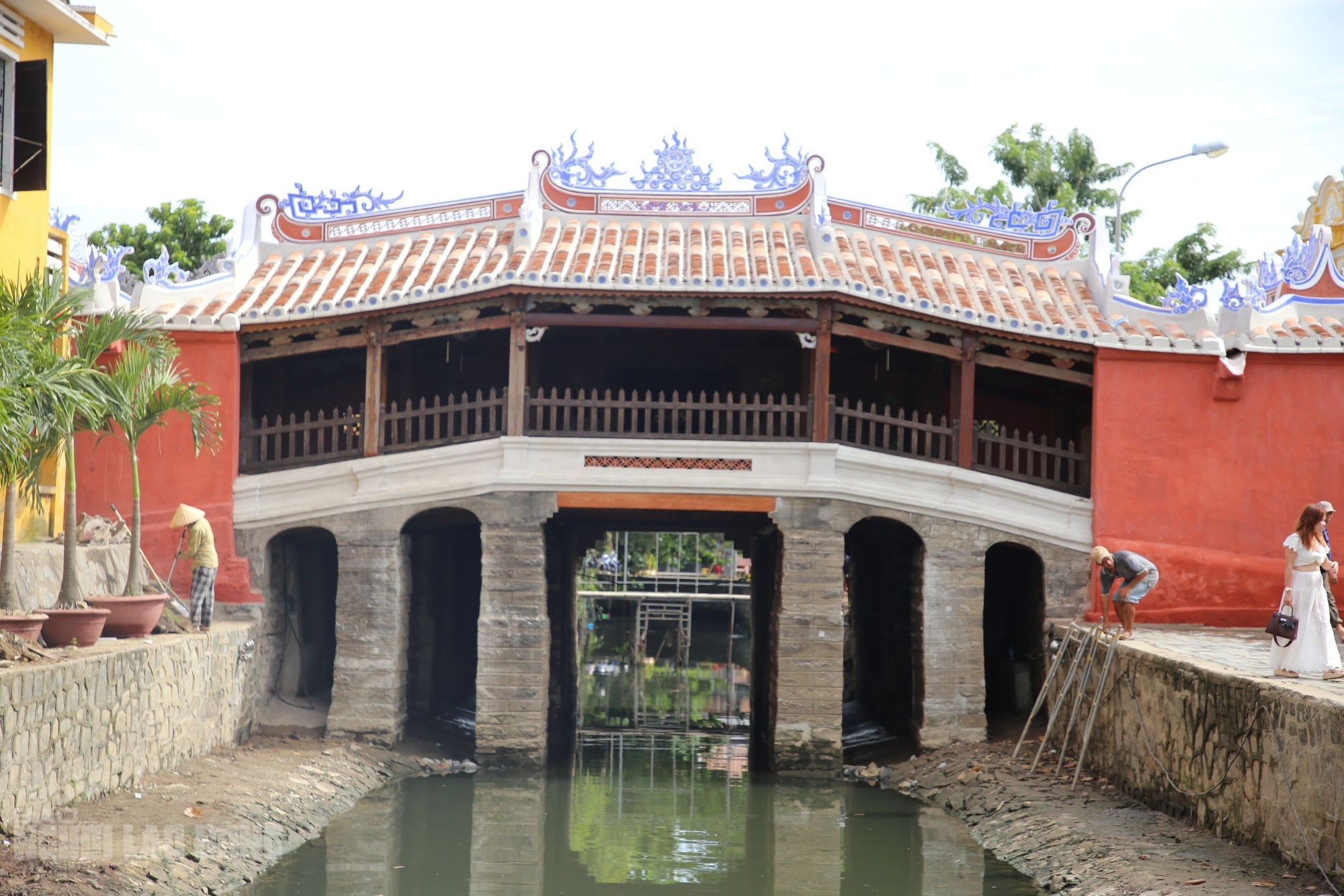 Hội An l&ecirc;n tiếng trước th&ocirc;ng tin lan truyền "mất cắp dĩa cổ' khi tu bổ Ch&ugrave;a Cầu- Ảnh 3.