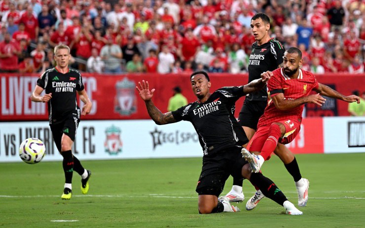 Giao hữu Liverpool - Arsenal: Bùng nổ ba bàn, tấn công mãn nhãn