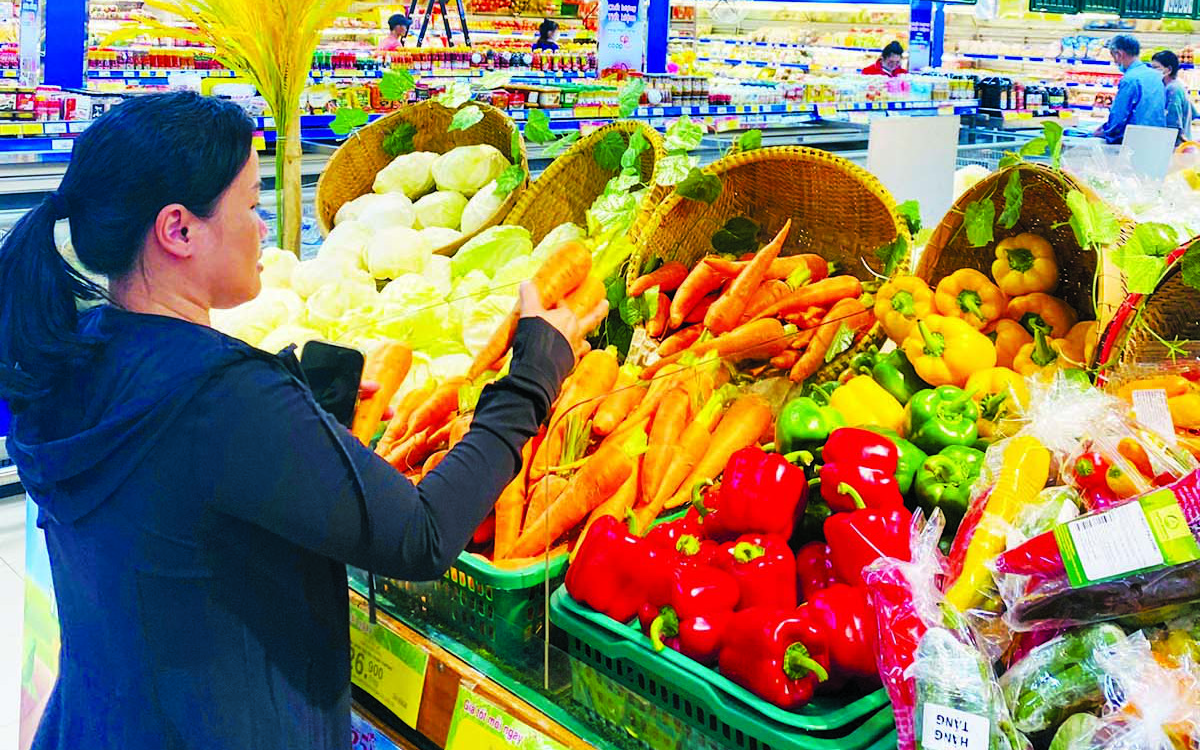 Lần đầu tiên Co.opmart mở hội rau nhiệt đới