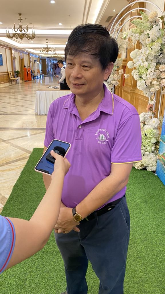 Ph&oacute; Chủ tịch Hội Nh&agrave; b&aacute;o Việt Nam Trần Trọng Dũng: Giải Golf "T&ocirc;i y&ecirc;u Việt Nam" l&agrave; s&acirc;n chơi đầy &yacute; nghĩa - Ảnh 2.