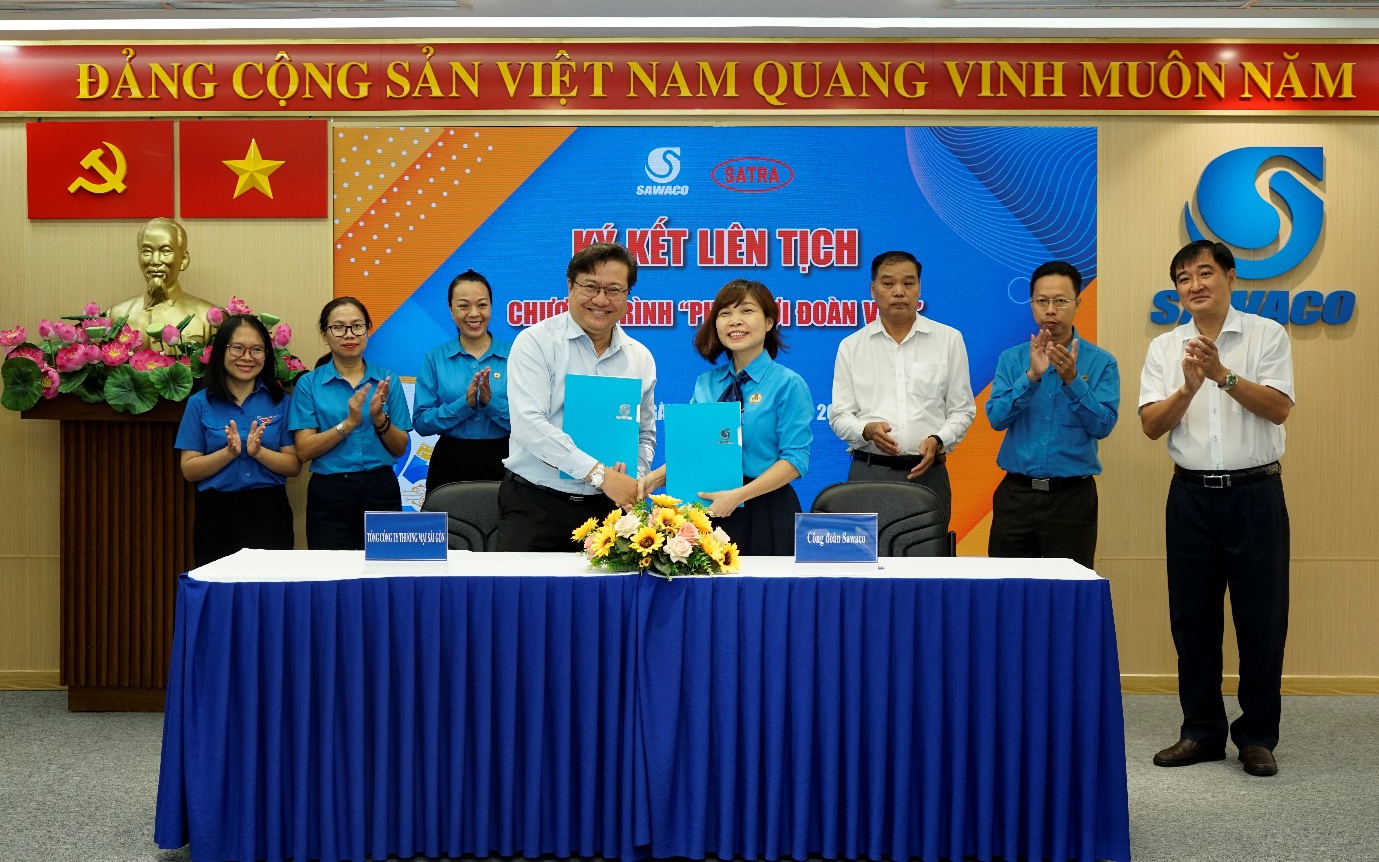 SATRA và SAWACO hợp tác chương trình "Phúc lợi đoàn viên" năm 2024