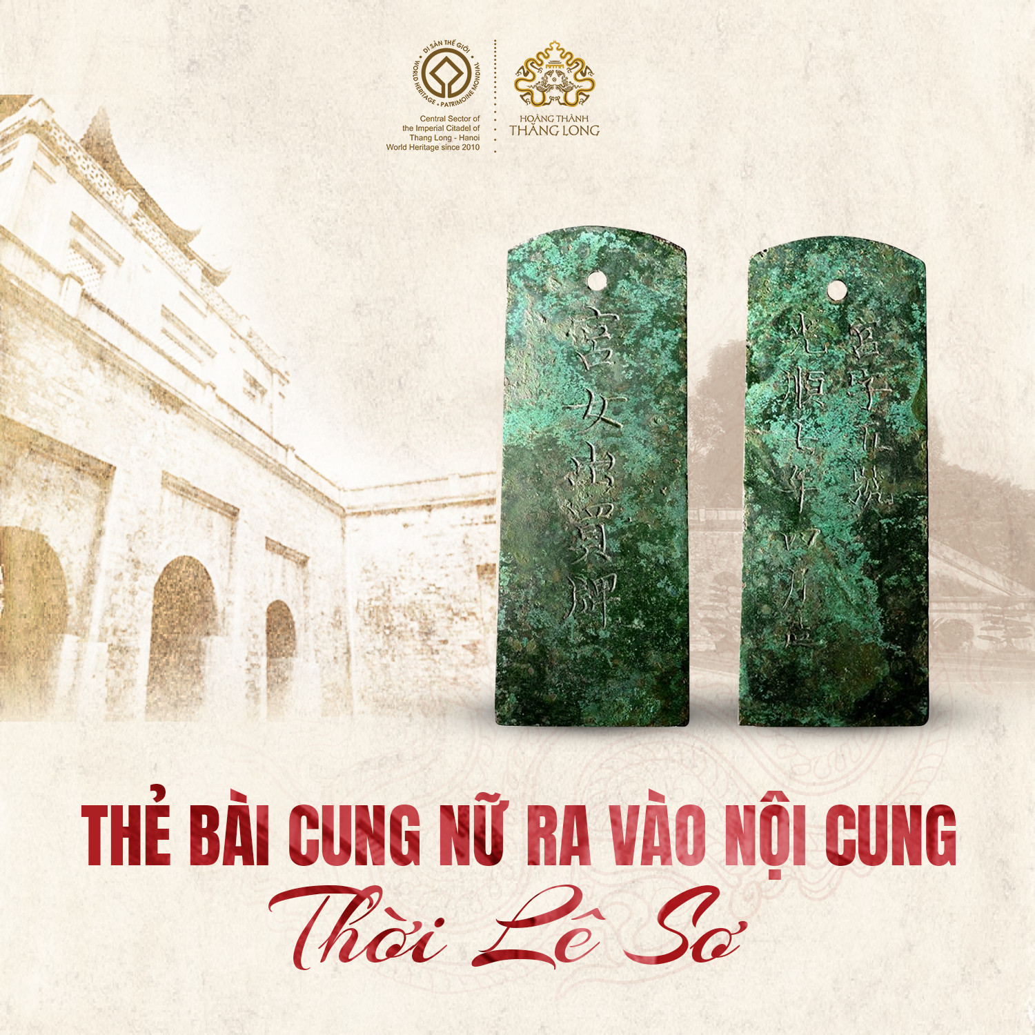 Thẻ bài cung nữ - bảo vật dưới lòng đất- Ảnh 3.