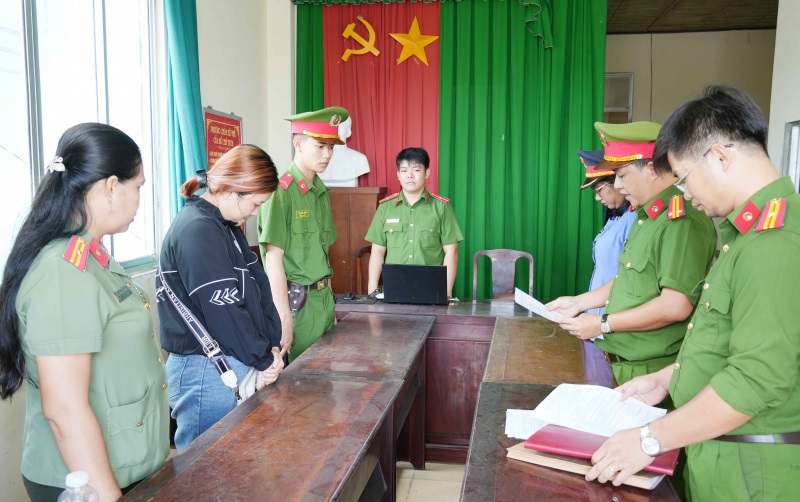 Bắt nữ gi&aacute;m đốc lừa đảo tiền tỉ- Ảnh 1.
