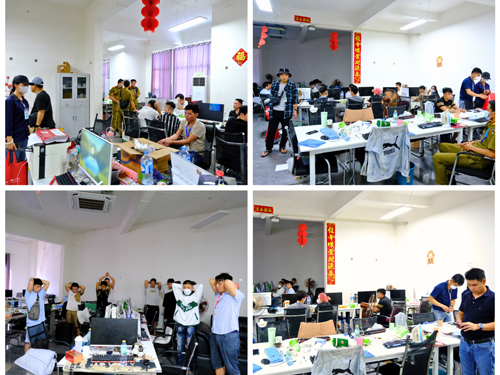 Hiện trường bắt giữ các đối tượng phạm tội tại khu Tam Giác Vàng