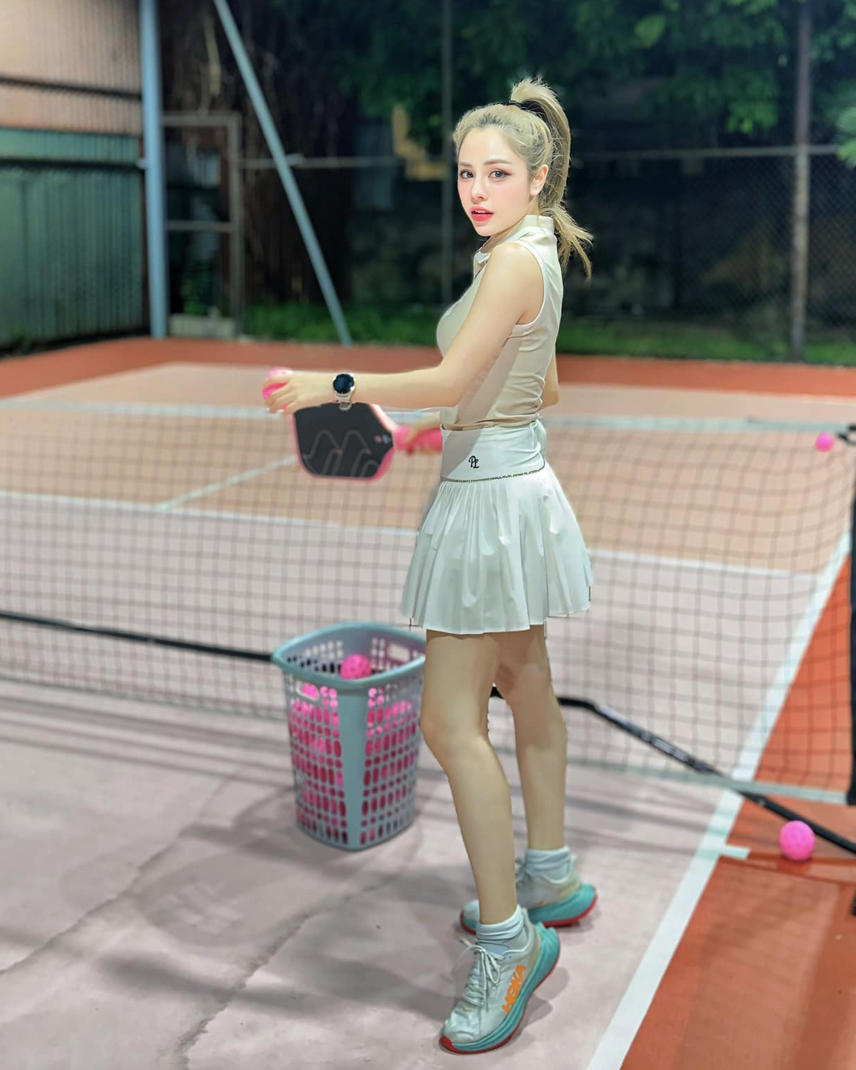 Người đẹp Việt gợi ý thời trang cho những cô nàng chơi pickleball
- Ảnh 2.