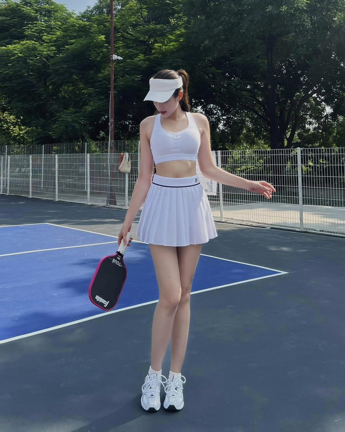 Người đẹp Việt gợi ý thời trang cho những cô nàng chơi pickleball
- Ảnh 1.