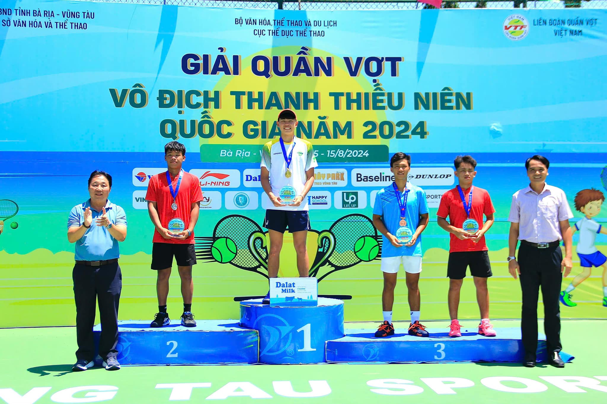 Quần vợt TP HCM thắng lớn tại Giải V&ocirc; địch Thanh thiếu ni&ecirc;n quốc gia- Ảnh 1.