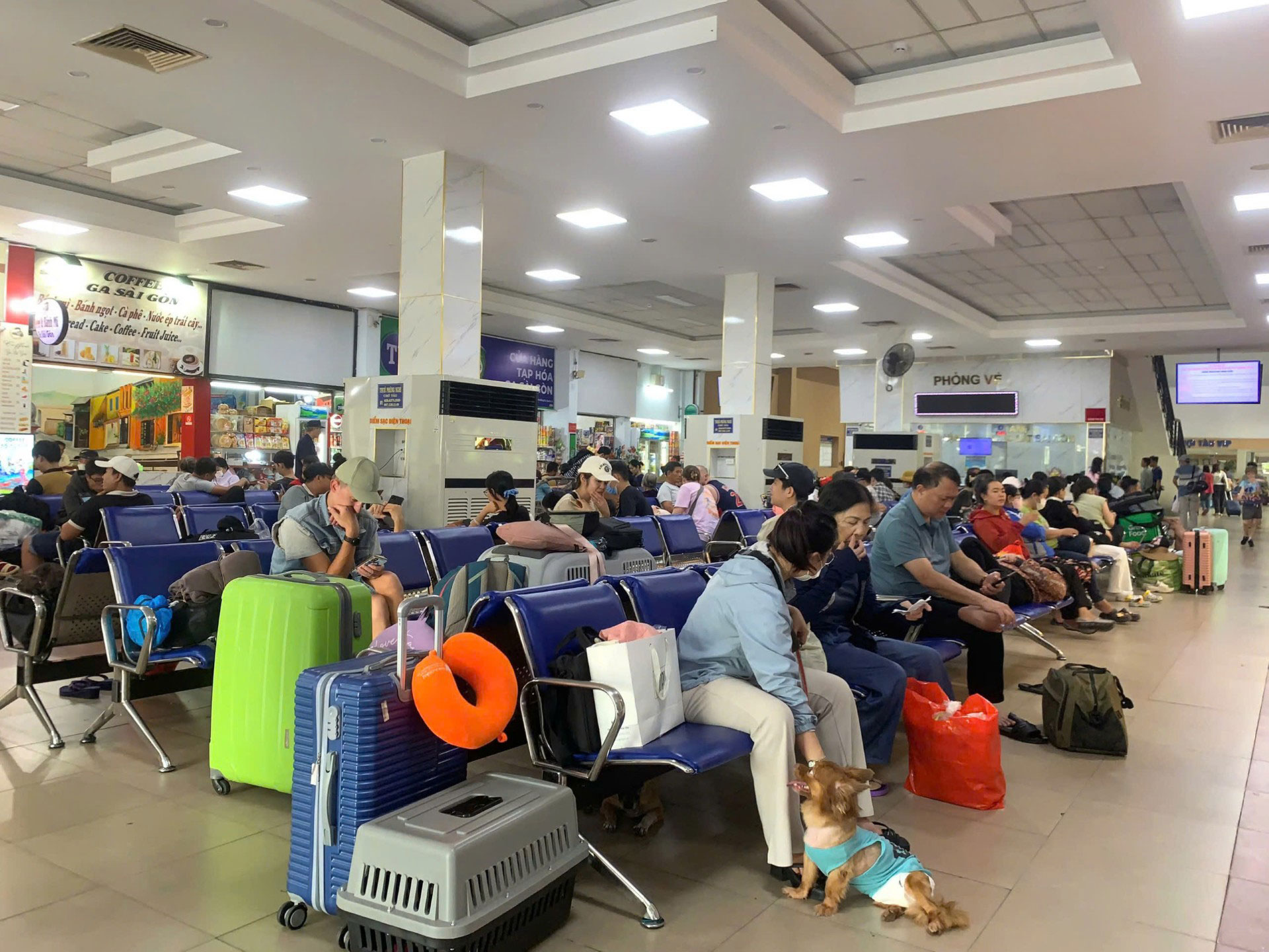 Dịp lễ 2-9, ga S&agrave;i G&ograve;n sẽ tăng nhiều chuyến t&agrave;u phục vụ kh&aacute;ch Ảnh: &Aacute;I MY