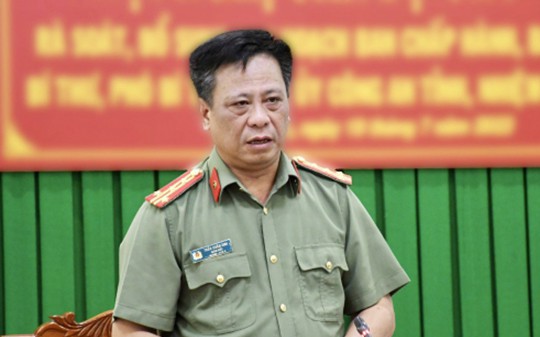 Gi&aacute;m đốc C&ocirc;ng an tỉnh Tr&agrave; Vinh được điều động giữ chức Gi&aacute;m đốc C&ocirc;ng an tỉnh Th&aacute;i B&igrave;nh