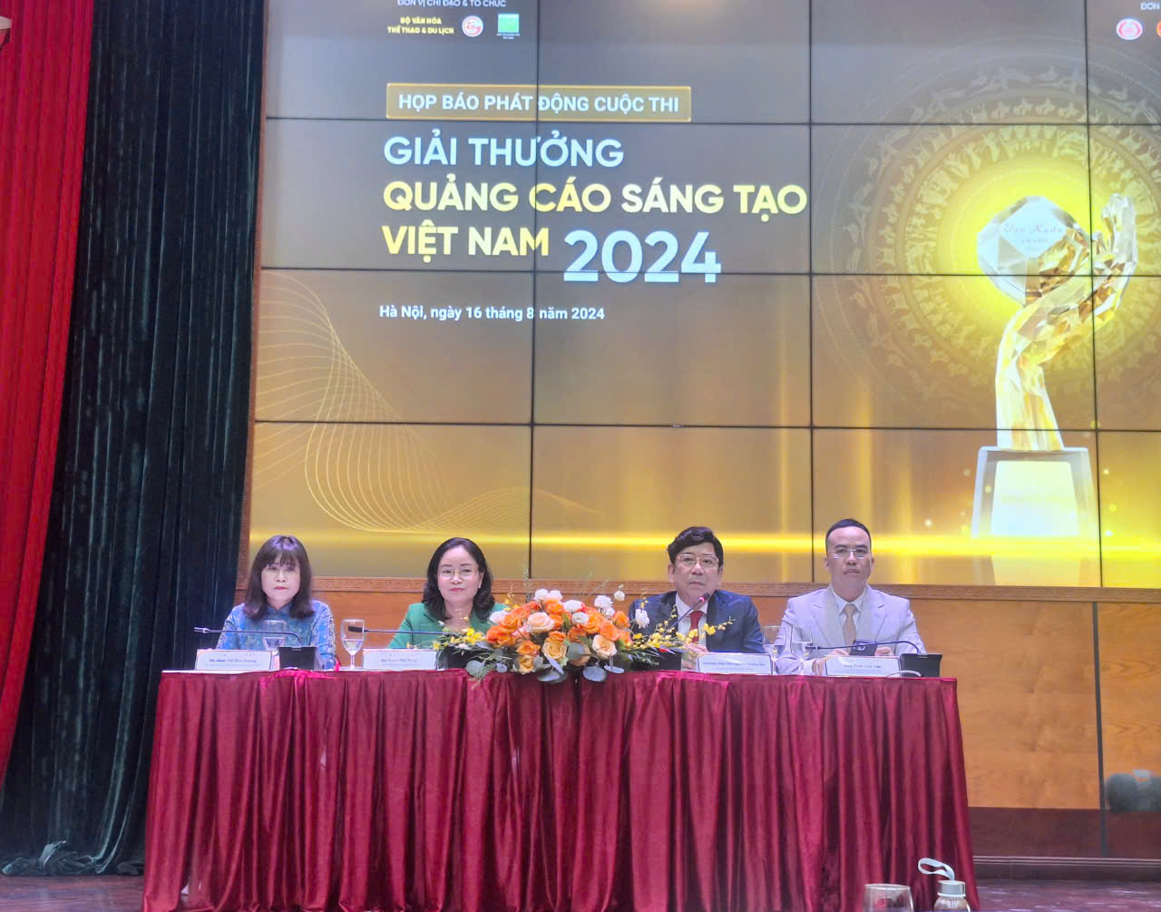 Ph&aacute;t động "Giải thưởng quảng c&aacute;o s&aacute;ng tạo Việt Nam" 2024- Ảnh 1.