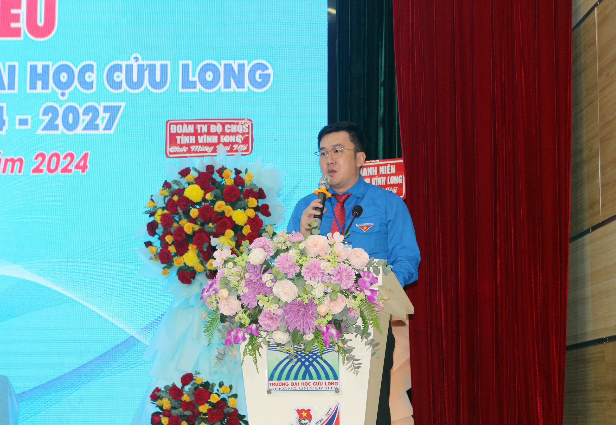Đại hội Đo&agrave;n Trường ĐH Cửu Long lần thứ XI th&agrave;nh c&ocirc;ng tốt đẹp- Ảnh 2.