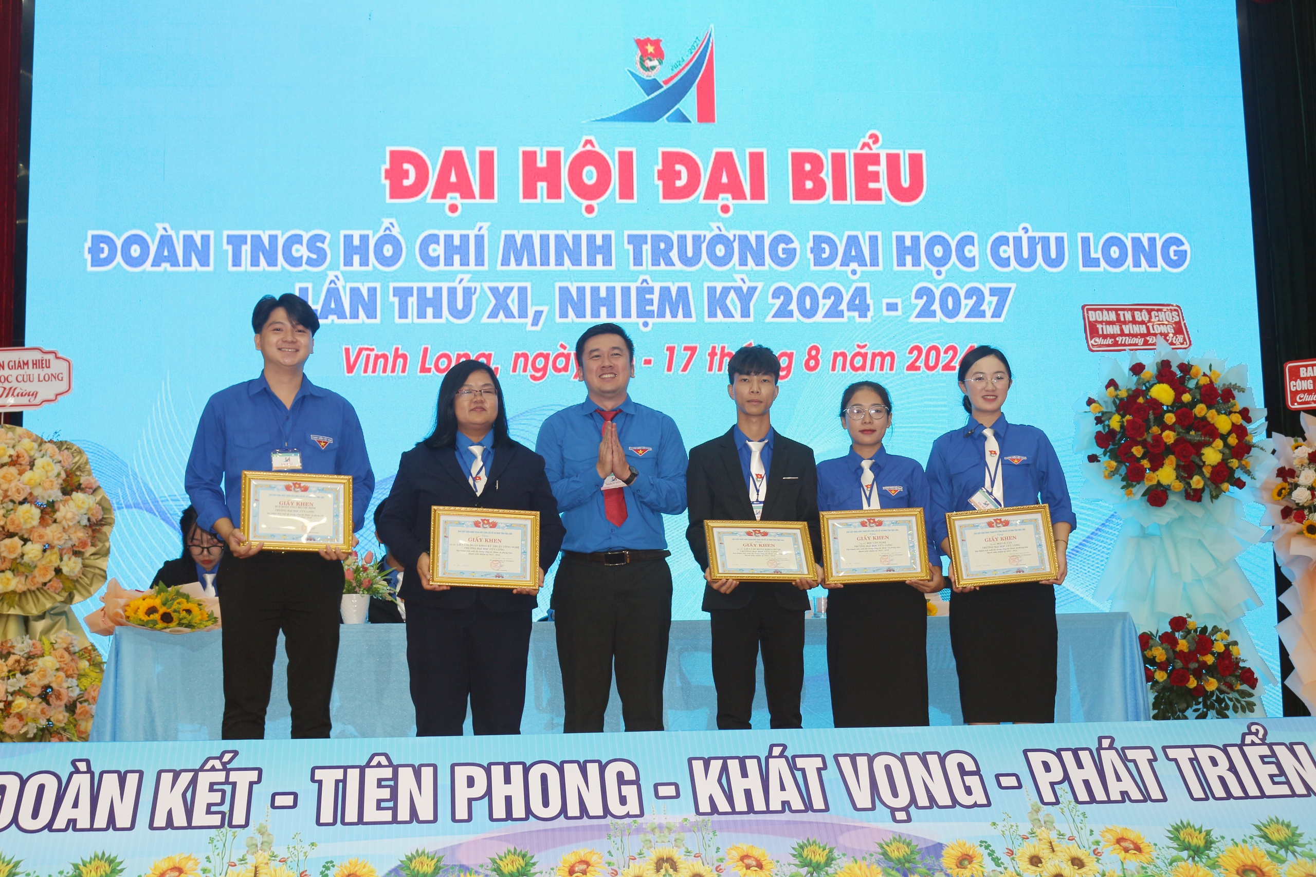 Đại hội Đo&agrave;n Trường ĐH Cửu Long lần thứ XI th&agrave;nh c&ocirc;ng tốt đẹp- Ảnh 4.